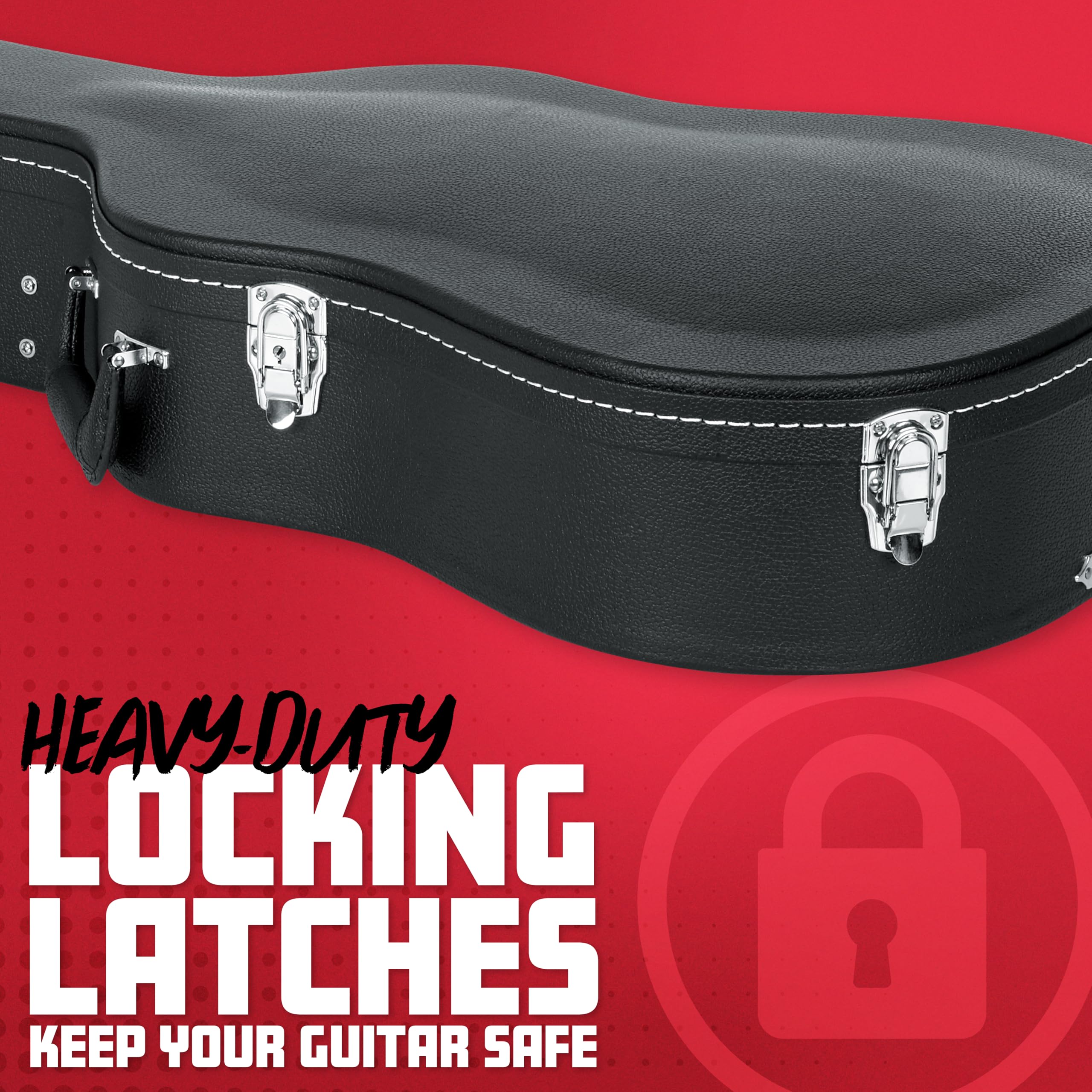 Foto 4 | Case Gator Cases Deluxe Wood Para Guitarra Acústica Dreadnought - Venta Internacional.