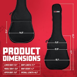 Foto 6 | Gig Bag Gator Economy Para Guitarra Clásica - Venta Internacional.