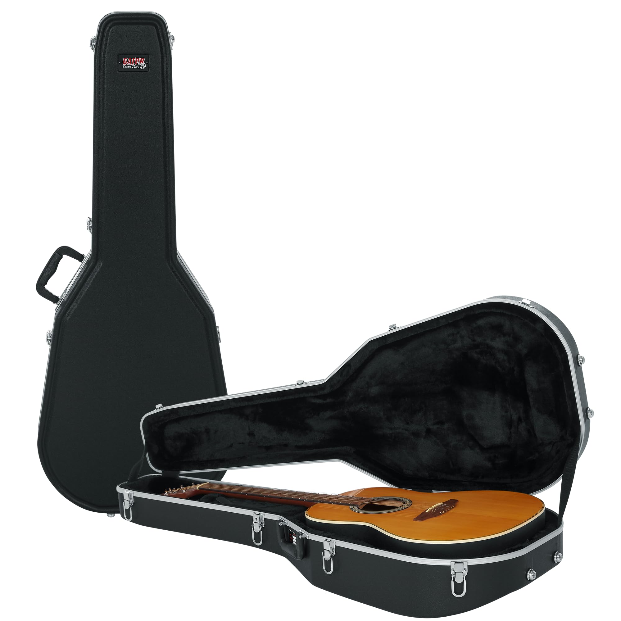 Foto 2 pulgar | Case Gator Cases Deluxe En Abs Moldeado Para Guitarra Acústica - Venta Internacional.