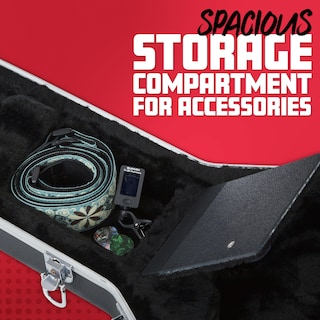 Foto 5 | Case Gator Cases Deluxe En Abs Moldeado Para Guitarra Acústica - Venta Internacional.