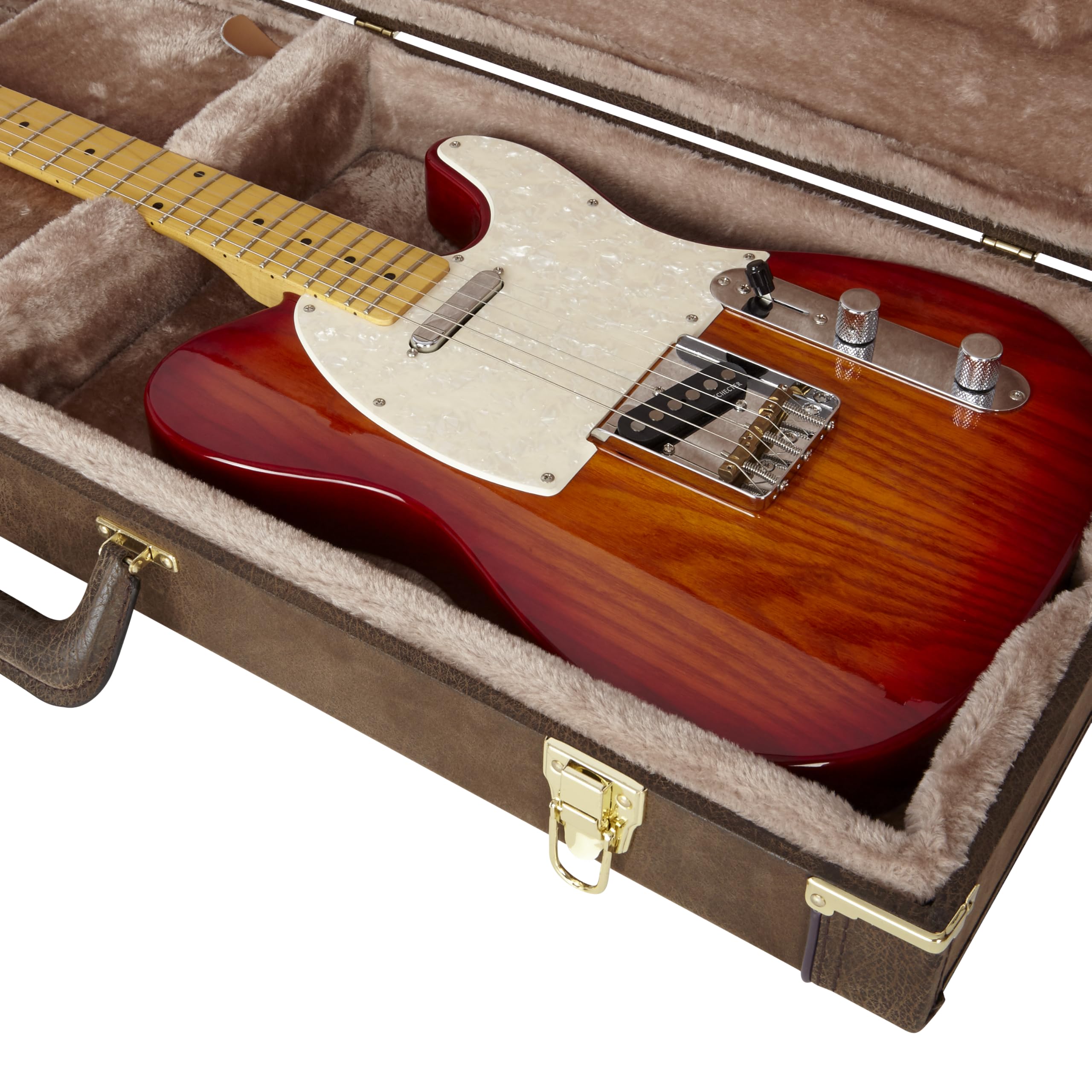 Foto 7 | Case Gator Cases Deluxe Wood Para Guitarras Eléctricas Gw-elec-vin - Venta Internacional.