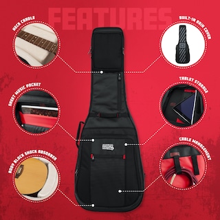 Foto 2 | Funda Gator Para Guitarra Pro-go Ultimate Para Guitarra Acústica - Venta Internacional.