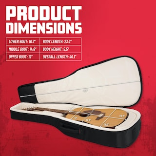 Foto 6 | Funda Gator Para Guitarra Pro-go Ultimate Para Guitarra Acústica - Venta Internacional.