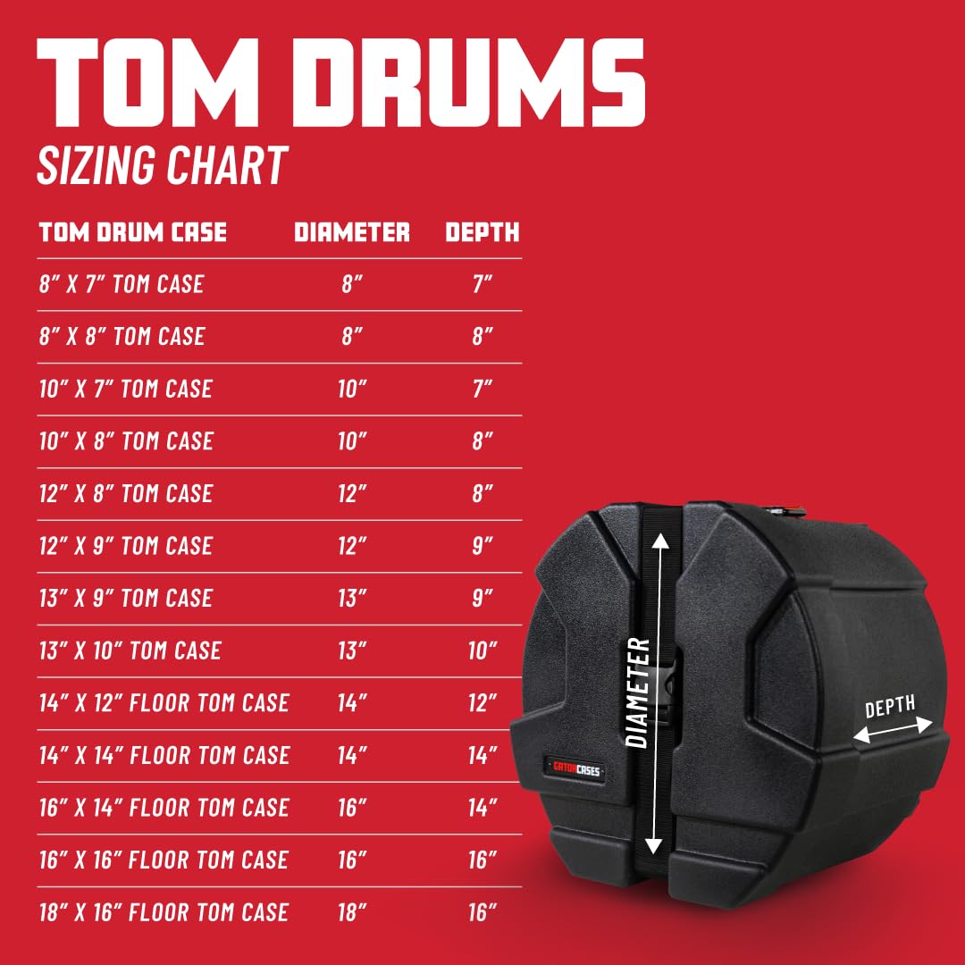Foto 5 | Tom Case Gator Cases Gator Grooves Gpc1310 13 X 10 - Venta Internacional.