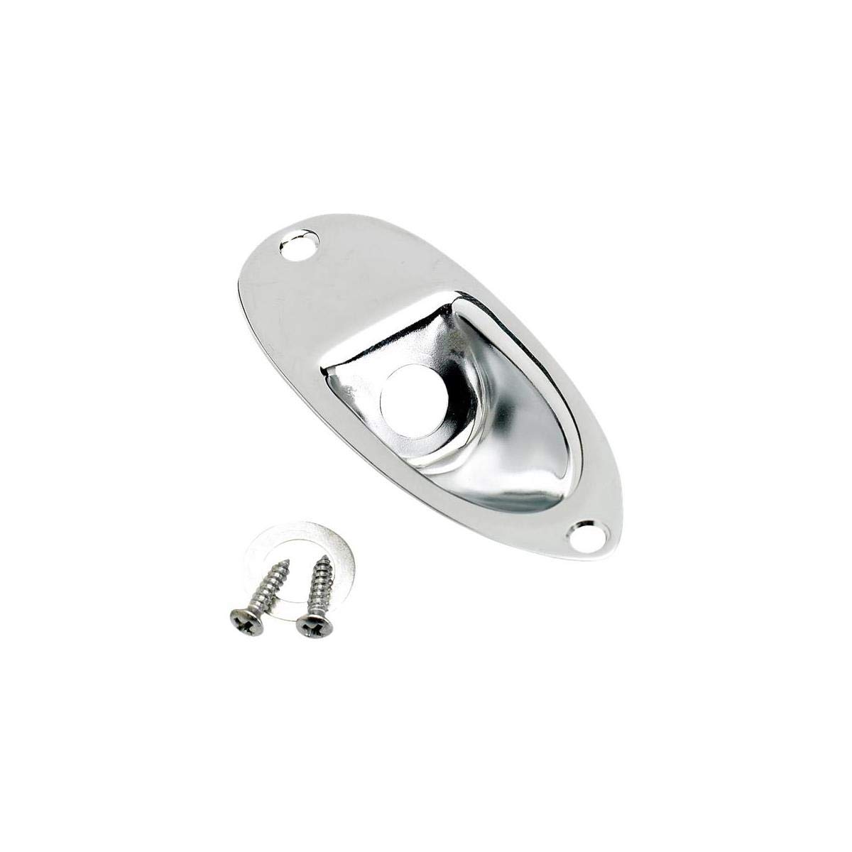 Foto 2 pulgar | Pieza De Guitarra Eléctrica Fender Stratocaster Jack Ferrule Chrome - Venta Internacional.