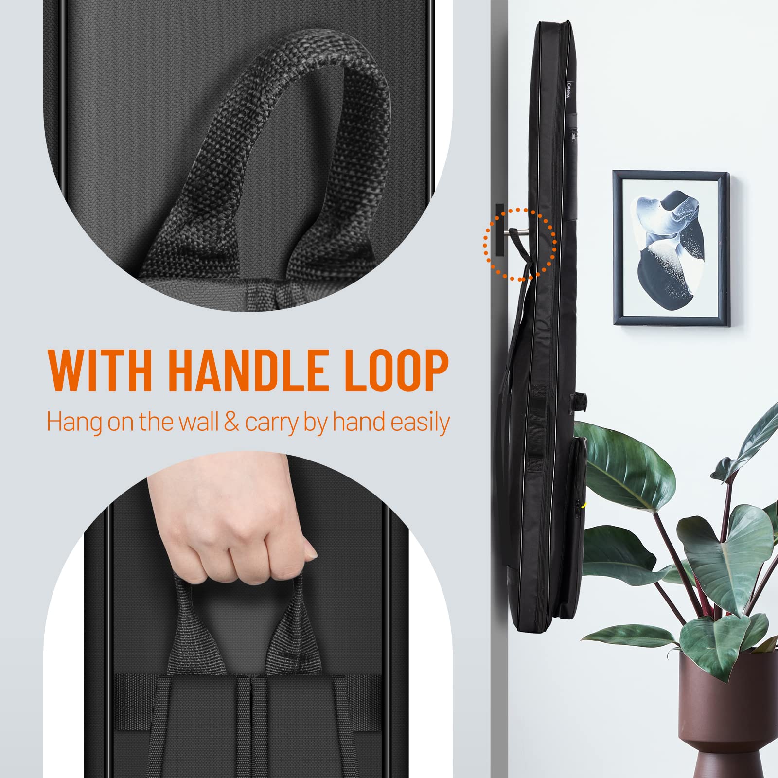 Foto 3 pulgar | Funda Para Bajo Eléctrico Cahaya Gig Bag Con Acolchado De 0,8 Cm - Venta Internacional.