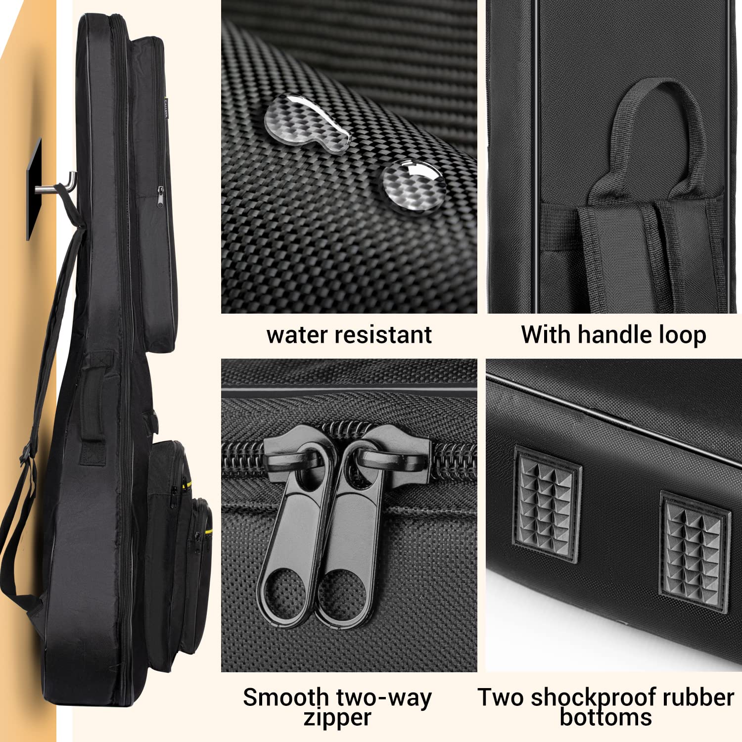 Foto 4 pulgar | Funda Cahaya Para Guitarra Jumbo Y Dreadnought De 44 Pulgadas - Venta Internacional.