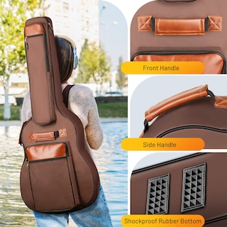 Foto 6 | Funda Para Guitarra Cahaya Cy0150 Para Guitarra Acústica/clásica 40-42 Cm - Venta Internacional.
