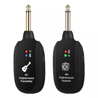 Foto 1 | Sistema Transmisor Y Receptor Inalámbrico Guitarra Eo Safe Imports Esi-16059-1 Negro