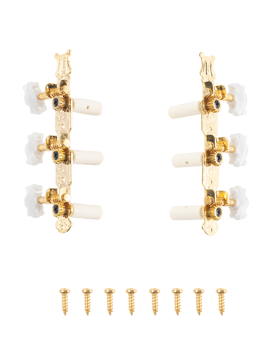 Maquinaria Hebikuo para Guitarra Acústica con Nailon Za07