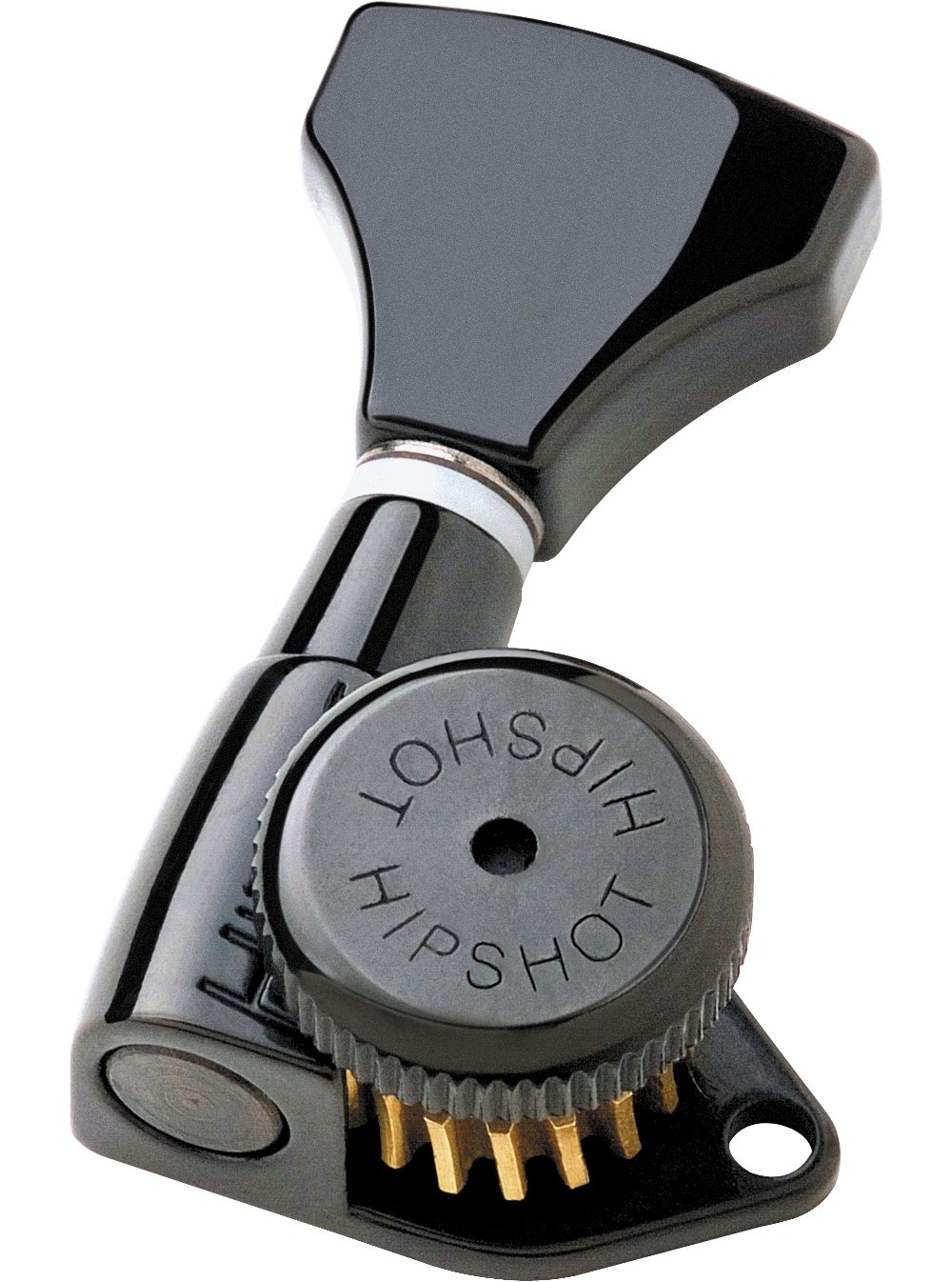 Afinadoras De Guitarra Hipshot 6glo Grip-lock 3+3 Black - Venta Internacional.