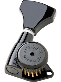 Foto 1 | Afinadoras De Guitarra Hipshot 6glo Grip-lock 3+3 Black - Venta Internacional.