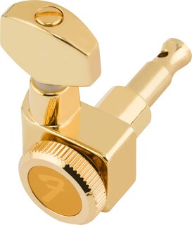 Foto 2 | Afinadores De Guitarra Fender Deluxe Locking Staggered Gold, 6 Unidades - Venta Internacional.