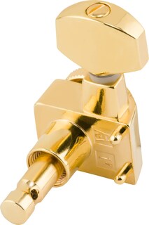 Foto 3 | Afinadores De Guitarra Fender Deluxe Locking Staggered Gold, 6 Unidades - Venta Internacional.