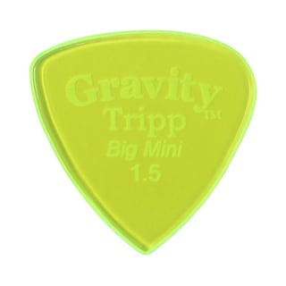 Foto 1 | Púa De Guitarra Gravity Tripp Big Mini 1.5mm Verde Fluorescente - Venta Internacional.