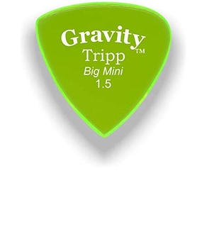 Foto 3 | Púa De Guitarra Gravity Tripp Big Mini 1.5mm Verde Fluorescente - Venta Internacional.