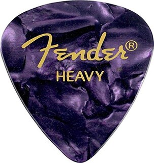 Foto 1 | Púas Para Guitarra Fender Premium Celluloid 351 Shape Purple Moto - Venta Internacional.