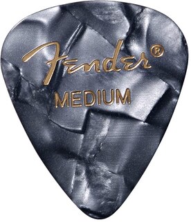 Foto 2 | Picks Fender Premium Celluloid 351 Shape, Tamaño Mediano, Negro, Paquete De 36 - Venta Internacional.