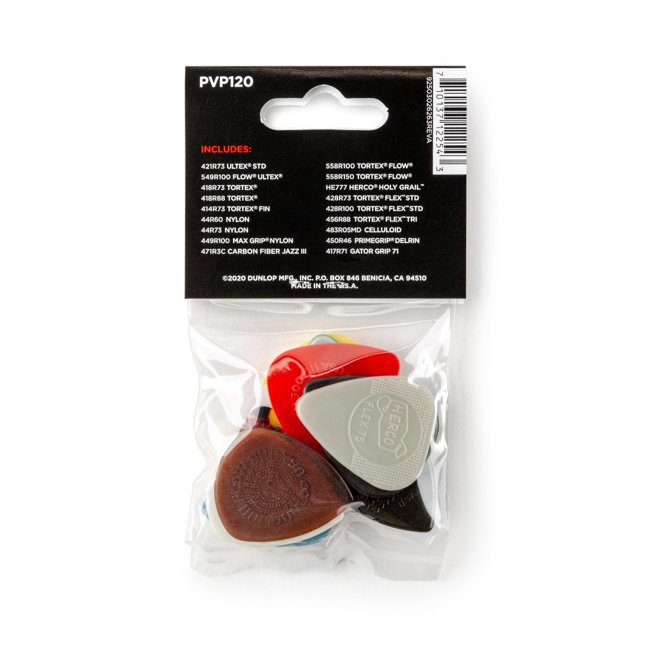 Foto 3 pulgar | Pick Variety Pack Jim Dunlop Recording, Paquete De 18 - Venta Internacional.