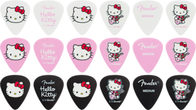 Foto 3 | Lata De Púas Fender X Hello Kitty - 18 Púas