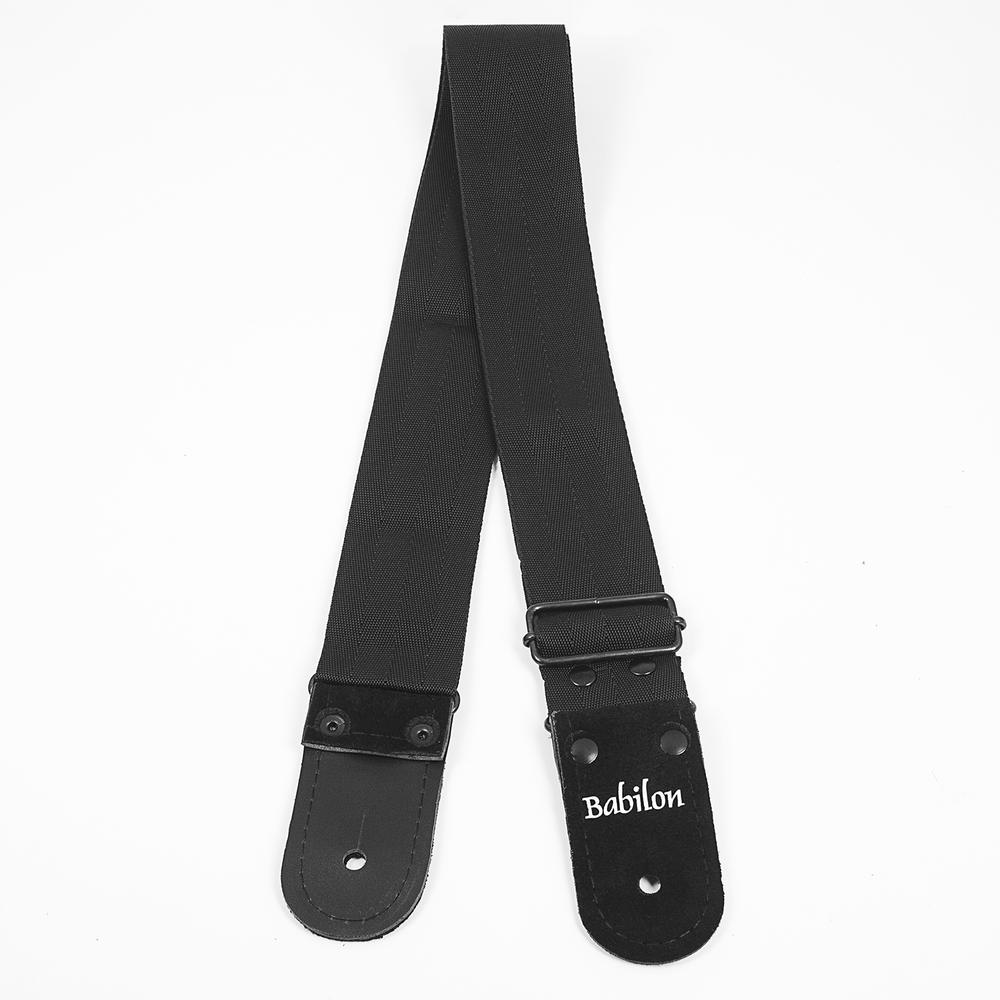 Strap Básico Tipo Cinturón Babilon Lbscb-bk Color Negro De Nylon