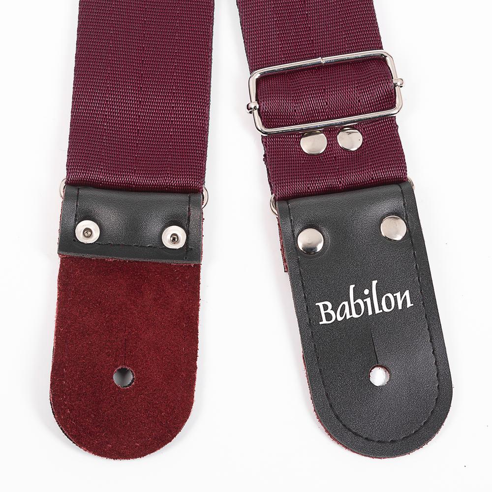 Foto 2 | Strap Básico Tipo Cinturón Babilon Lbscs-vi Color Vino De Nylon