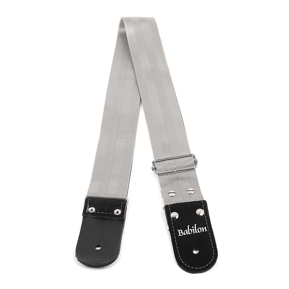 Strap Básico Tipo Cinturón Babilon Lbscs-pl Color Plateado De Nylon