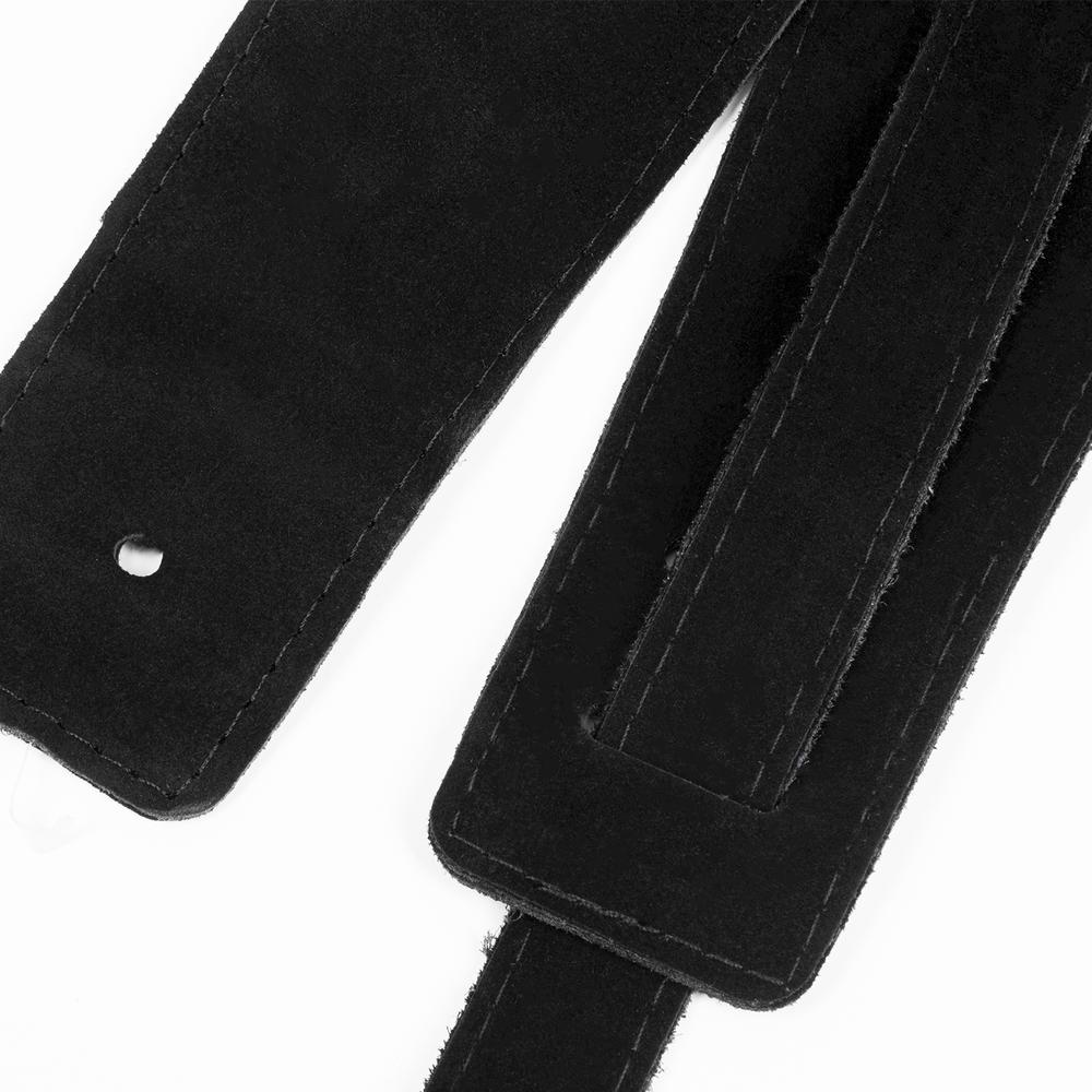 Foto 4 pulgar | Strap Básico Tipo Cinturón Hermes Lhspg-bk Color Negro De Piel Gamuza