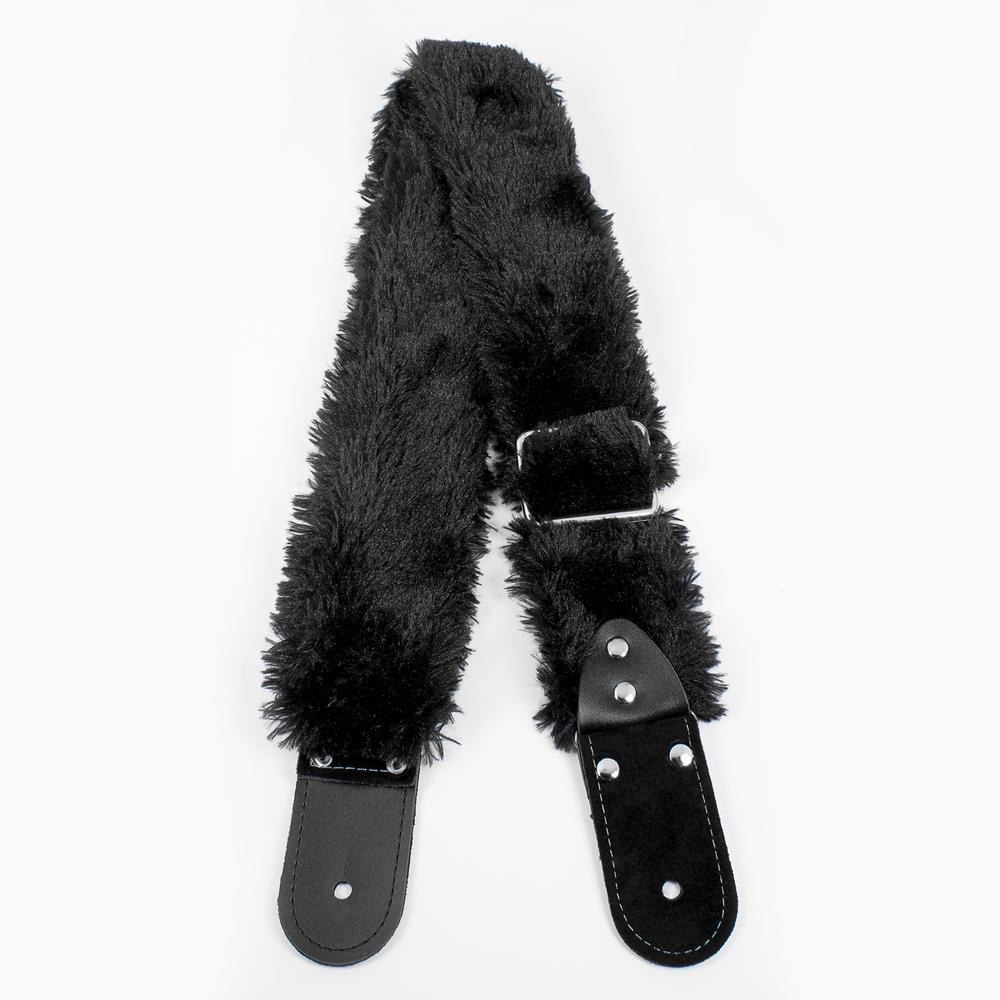 Foto 1 | Strap Tipo Cinturón Hermes S-peluche-bk Color Negro De Peluche