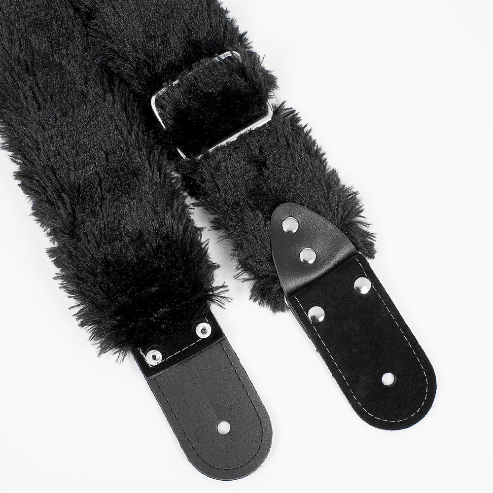 Foto 4 | Strap Tipo Cinturón Hermes S-peluche-bk Color Negro De Peluche