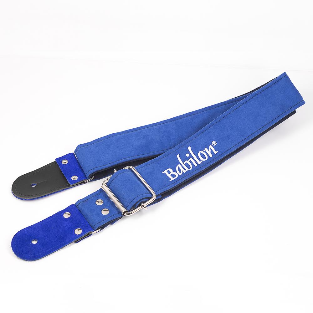 Foto 3 pulgar | Strap Básico Tipo Cinturón Babilon Lbsg-bl Color Azul De Gamuza
