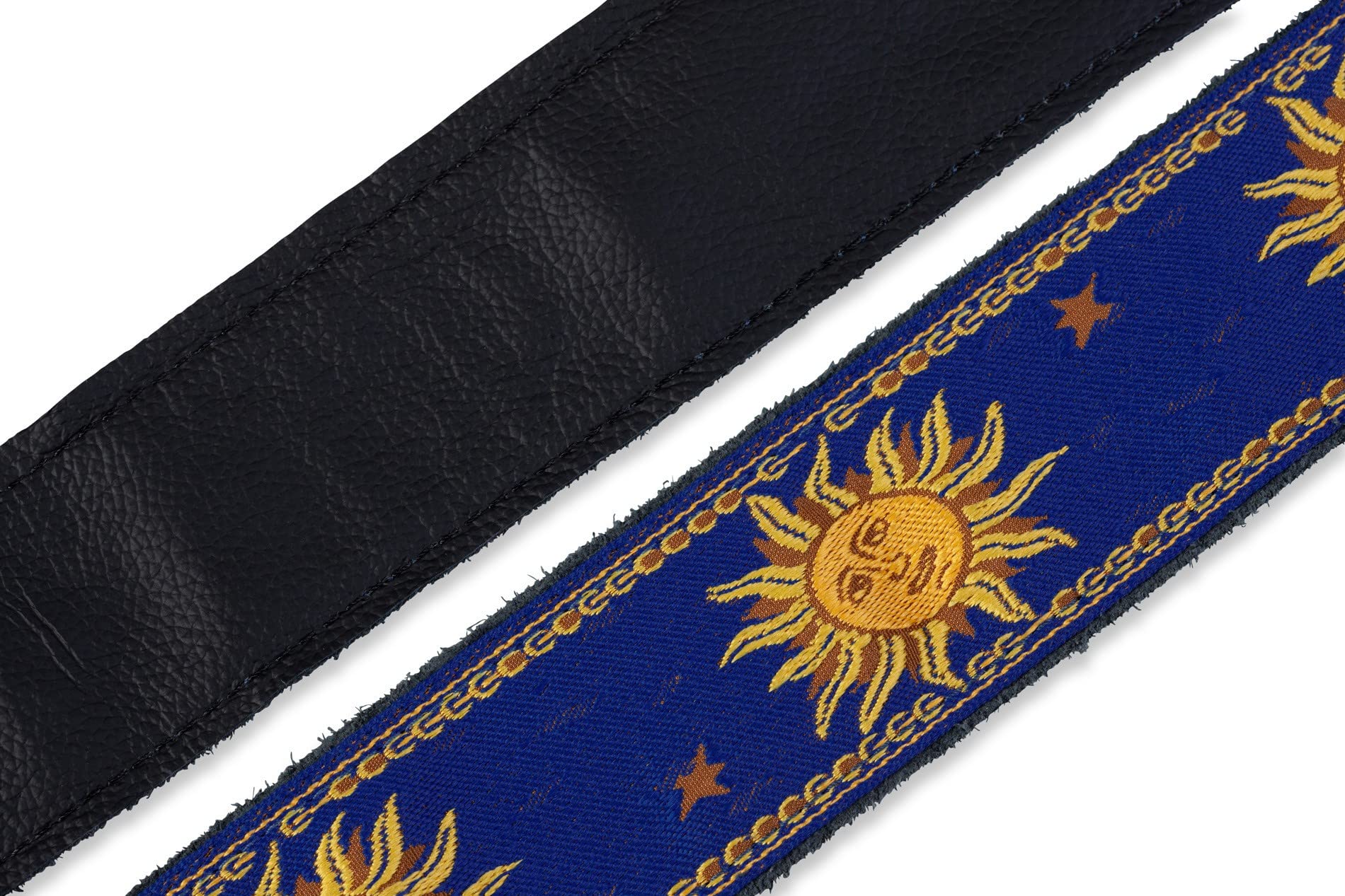 Foto 4 pulgar | Correa De Guitarra Levy's Leathers Mpjg-sun-blu De 5 Cm De Ancho - Venta Internacional.