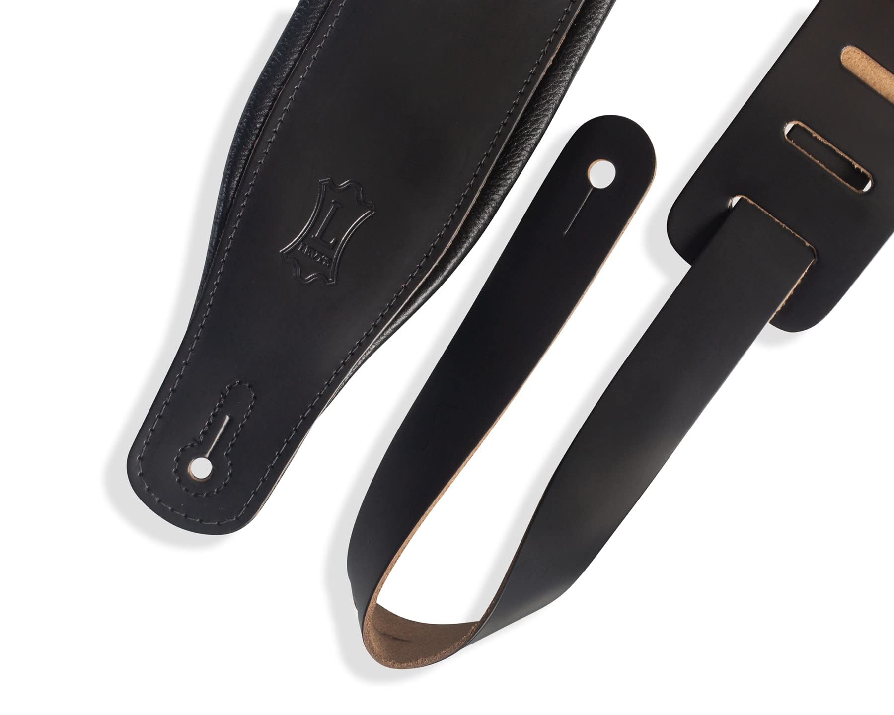 Foto 3 pulgar | Correa Para Guitarra Levy's Leathers Amped Leather Series, Color Negro - Venta Internacional.