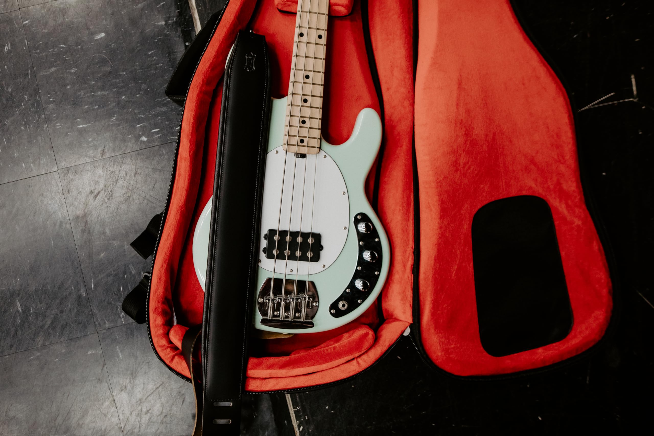 Foto 6 | Correa Para Guitarra Levy's Leathers Amped Leather Series, Color Negro - Venta Internacional.
