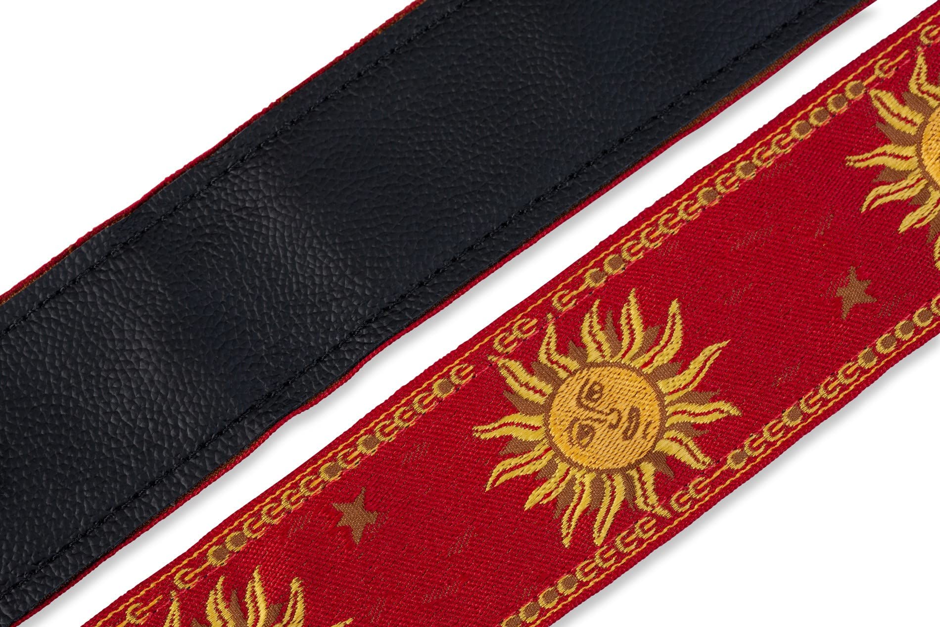 Foto 4 pulgar | Correa Para Guitarra Levy's Leathers Mpjg-sun-red De 5 Cm De Ancho - Venta Internacional.