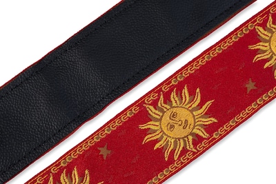 Foto 3 | Correa Para Guitarra Levy's Leathers Mpjg-sun-red De 5 Cm De Ancho - Venta Internacional.