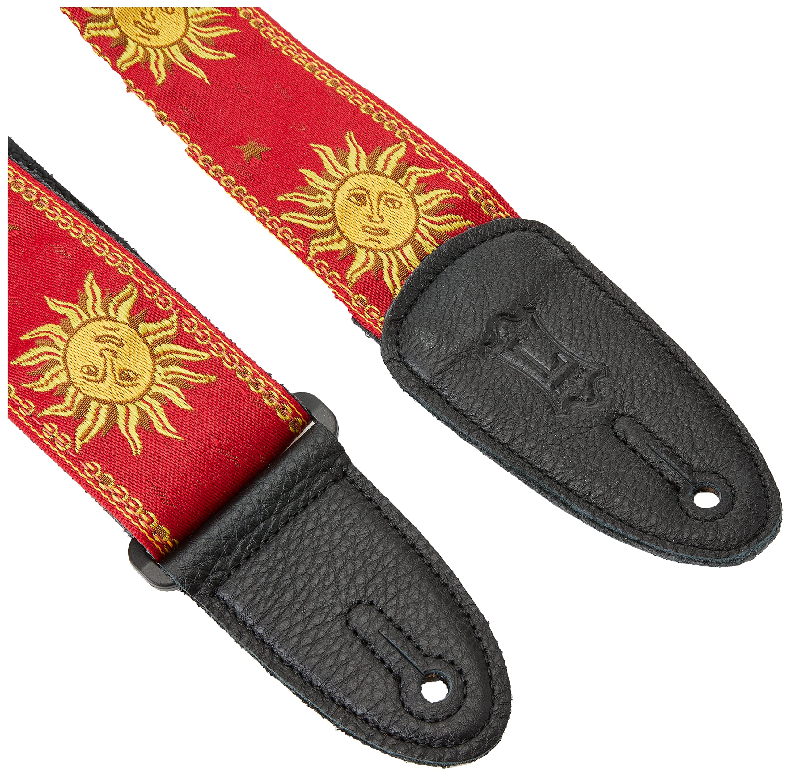 Foto 5 pulgar | Correa Para Guitarra Levy's Leathers Mpjg-sun-red De 5 Cm De Ancho - Venta Internacional.