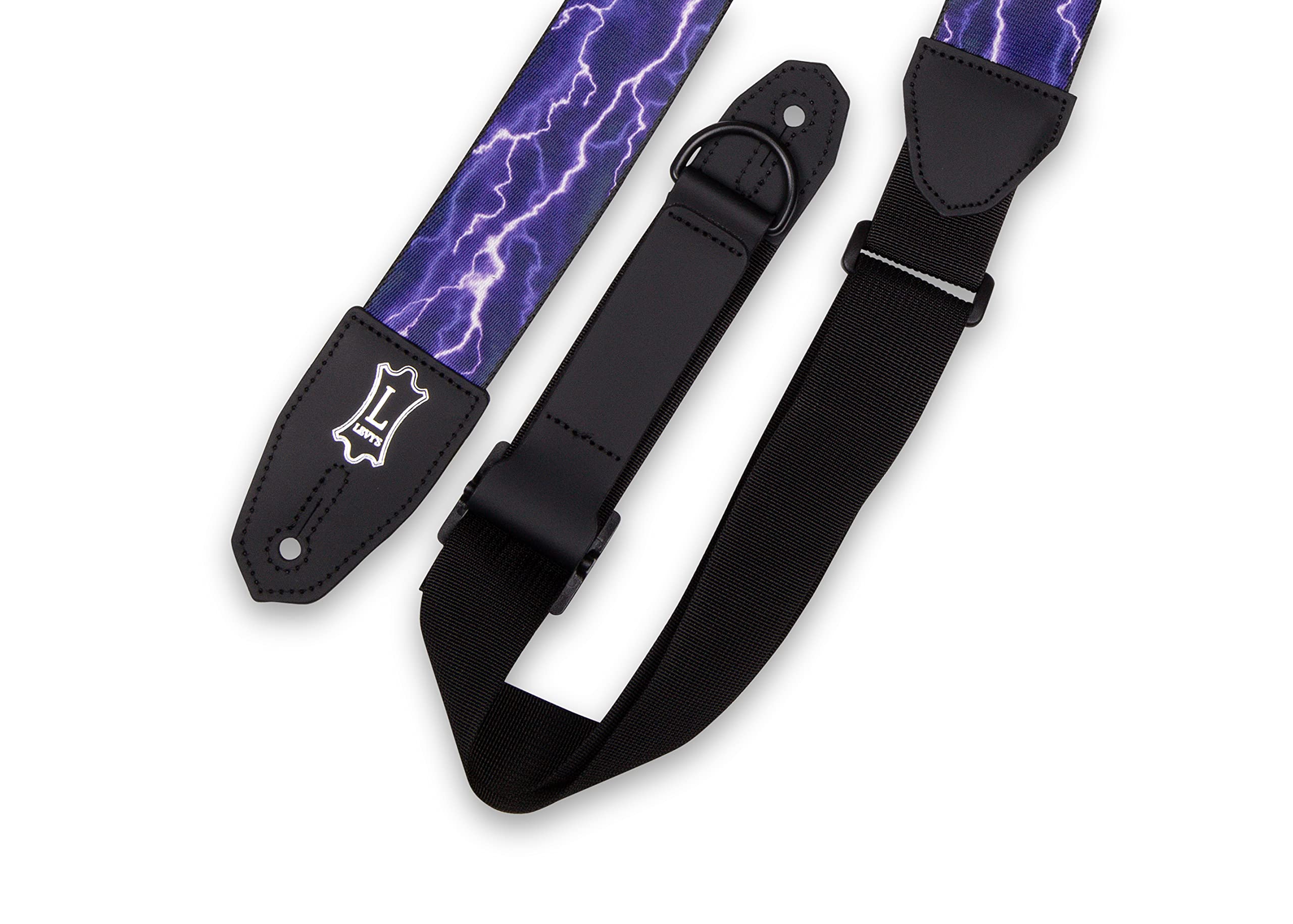 Foto 2 | Correa Para Guitarra Levy's Leathers Mprh-18, Altura Derecha, 5 Cm De Ancho - Venta Internacional.