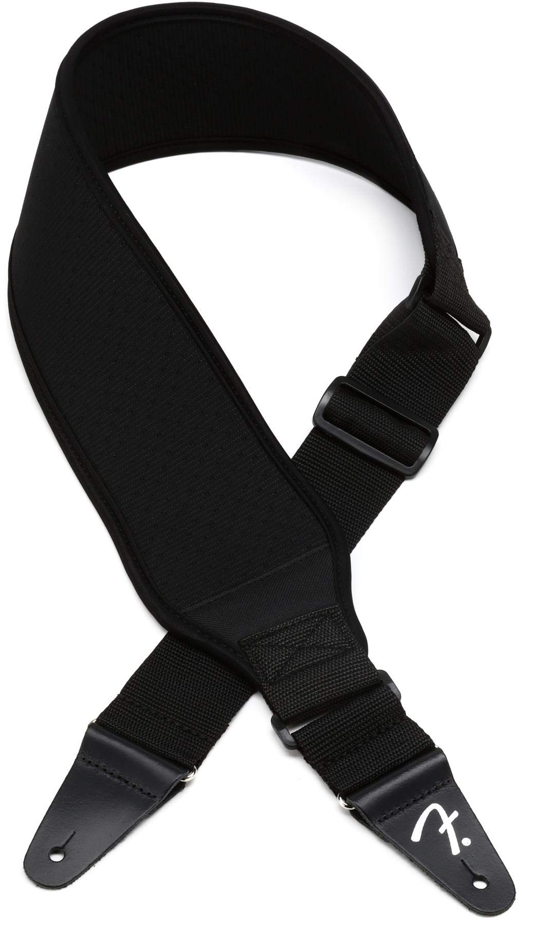 Foto 2 pulgar | Correa De Guitarra Fender Swell De Neopreno Negra De 7,62 Cm De Ancho - Venta Internacional.
