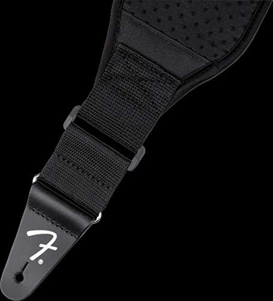 Foto 4 pulgar | Correa De Guitarra Fender Swell De Neopreno Negra De 7,62 Cm De Ancho - Venta Internacional.