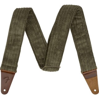Foto 1 | Correa De Guitarra Fender Corduroy Antique Olive Con 5-14 Cm De Ancho - Venta Internacional.