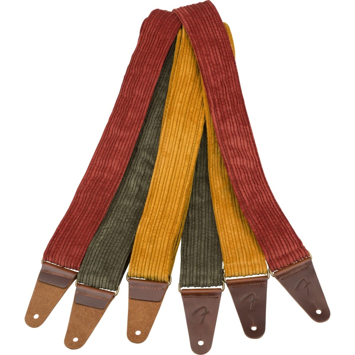 Foto 5 pulgar | Correa De Guitarra Fender Corduroy Antique Olive Con 5-14 Cm De Ancho - Venta Internacional.