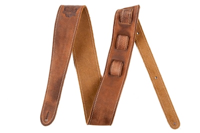 Foto 1 | Correa Para Guitarra Fender Road Worn Leather 5 Cm, Color Marrón - Venta Internacional.