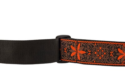 Foto 3 | Correa Para Guitarra Fender Pasadena, Tejida, Ajustable, 86-150 Cm, Color Naranja - Venta Internacional.