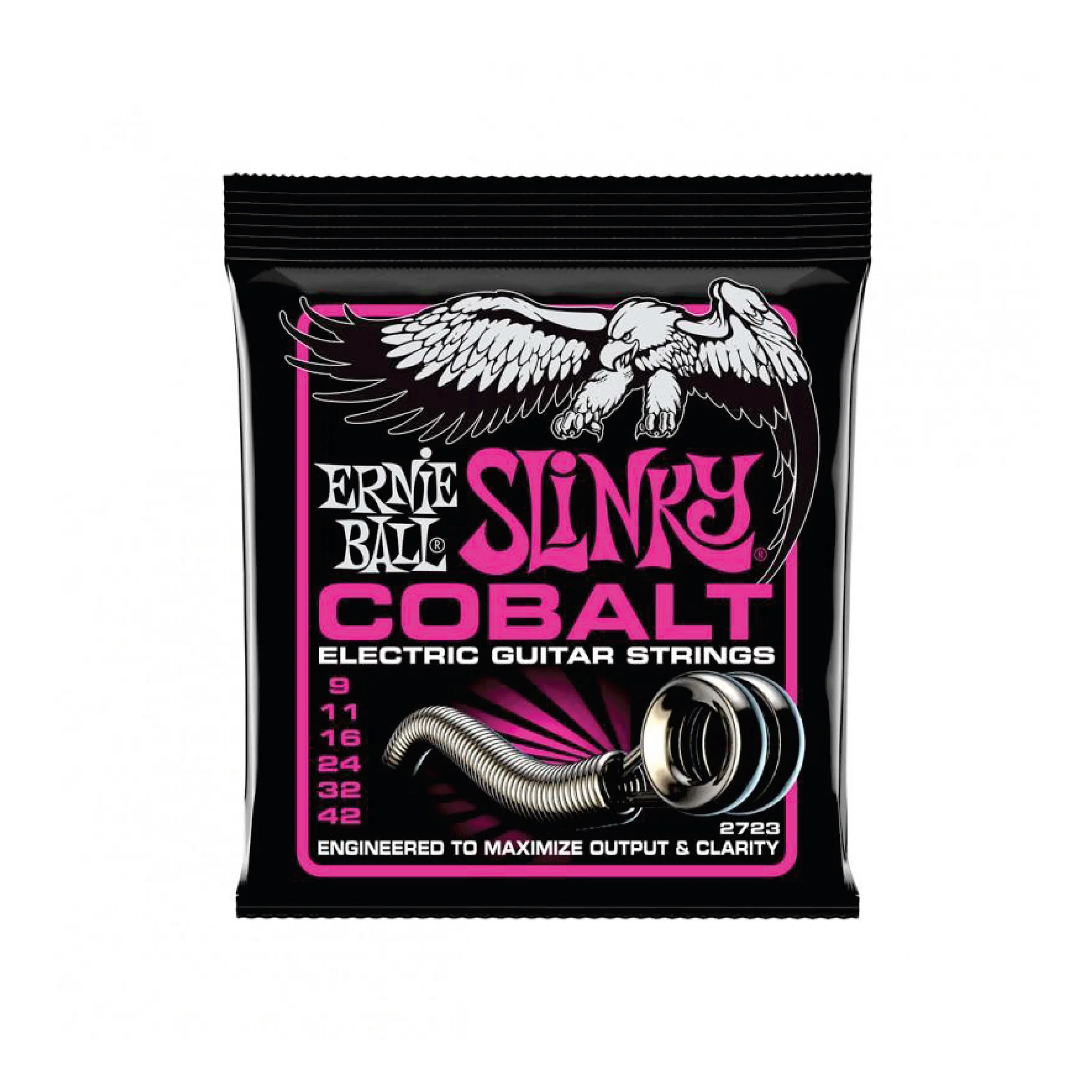 Cuerdas Guitarra Ernie Ball 2723 Color Negro