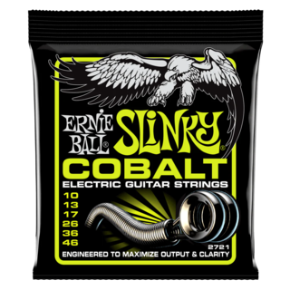 Foto 1 | Cuerdas Eléctricas Ernie Ball Cobalt 2721 color Negro