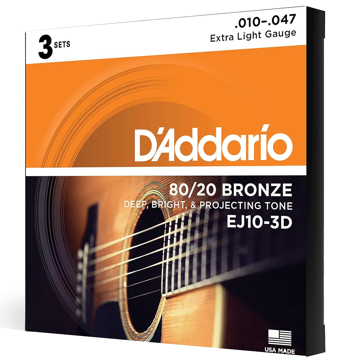 Encordadura Daddario Ej10-3d 3 Pack Guitarra Eléctrica