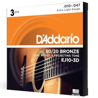 Foto 1 | Encordadura Daddario Ej10-3d 3 Pack Guitarra Eléctrica
