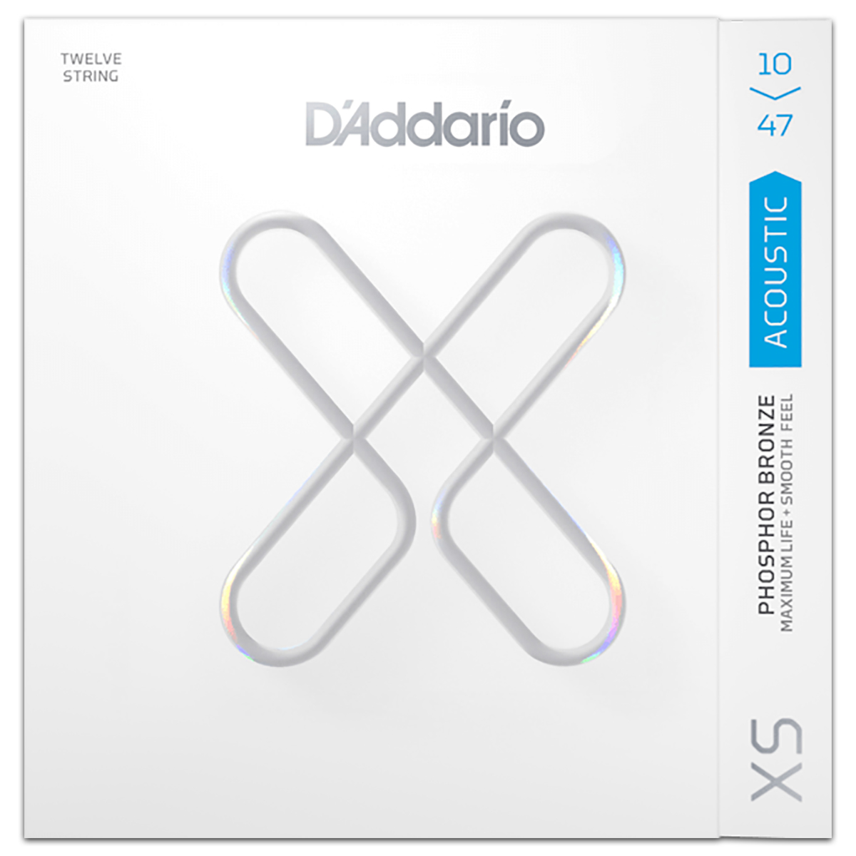 Foto 4 pulgar | Cuerdas Docerola para Guitarra D'Addario XSAPB1047-12 12 Cuerdas
