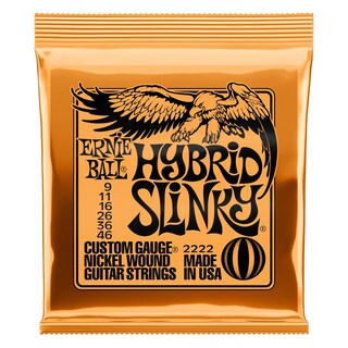 Foto 1 | Cuerdas Para Guitarra Eléctrica Ernie Ball Hybrid Slinky Calibre 9-46 - Venta Internacional.